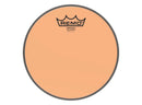 Remo Emperor Colortone Orange Drum Head, 8"