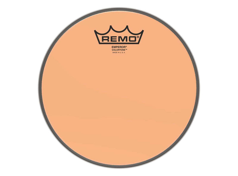 Remo Emperor Colortone Orange Drum Head, 8"