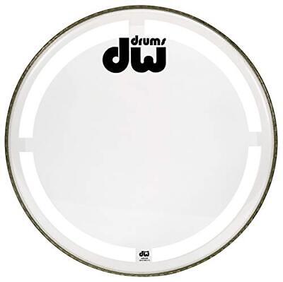 DW Coated/Clear Bass Drumhead - 20"