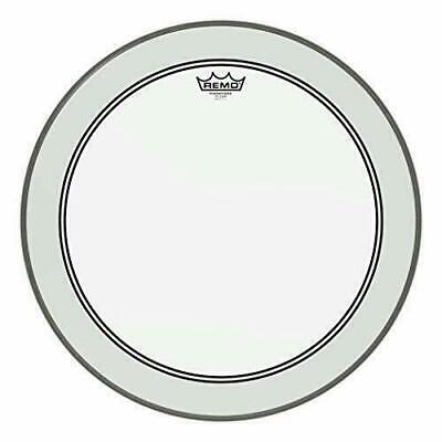 Remo Drumhead Powerstroke 3 Clear Bass with Dot, 22"
