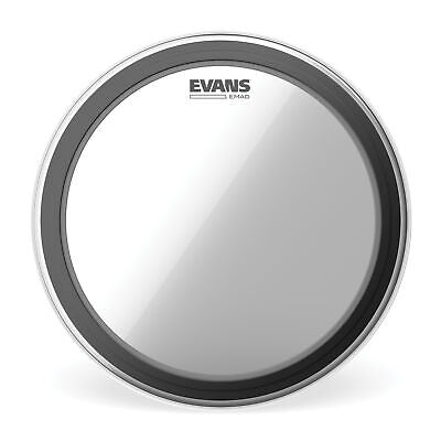 Evans EMAD Clear Bass Drum Head, 20"