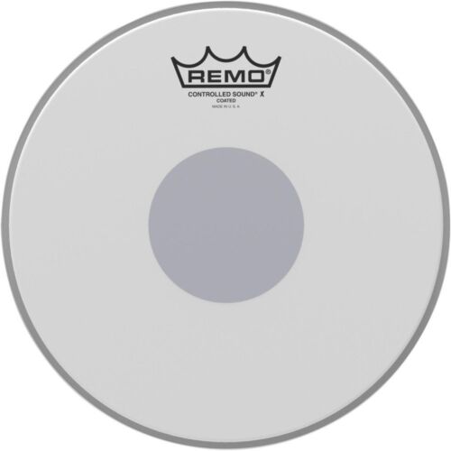 Remo Controlled Sound X Black Dot On Bottom Coated, 10"