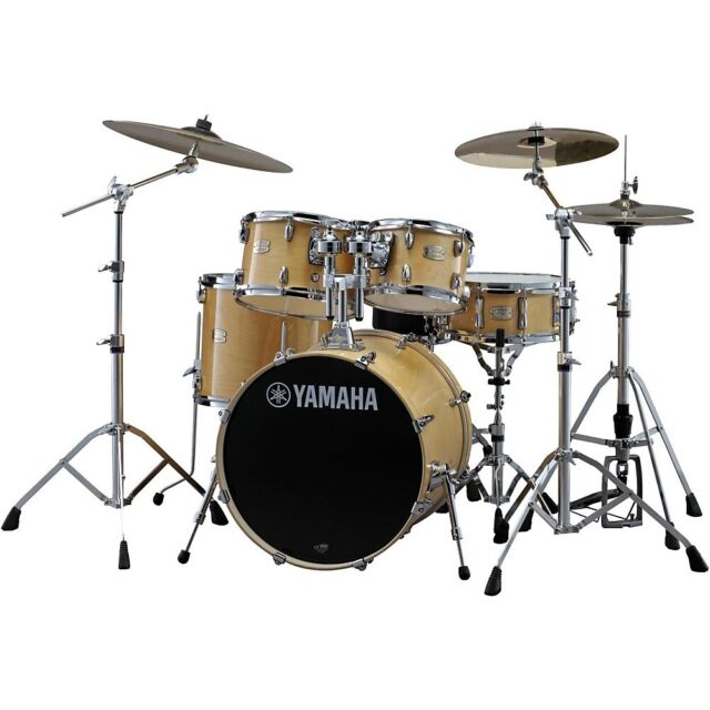 Yamaha Natural Wood Stage Custom Birch 5pc Kit w/Hardware