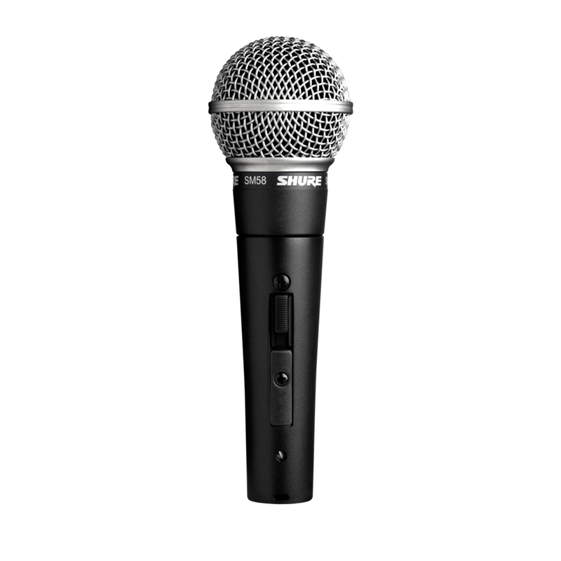 Shure SM58S Cardioid Dynamic, On-Off Switch
