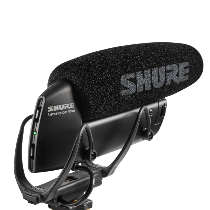 Shure VP83 Camera-Mount Shotgun Microphone