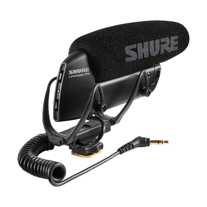 Shure VP83 Camera-Mount Shotgun Microphone