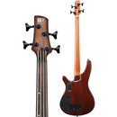 Ibanez Bass Workshop SRH500F - Natural Browned Burst Flat