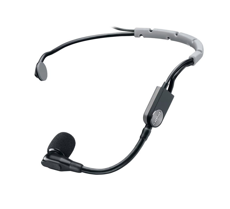 Shure SM35-TQG Headset Cardioid Condenser Mic With Snap-Fit Windscreen And Ta4F (Tqg) Connector