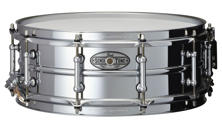 Pearl 14" X 5" SensiTone Beaded Steel Snare Drum