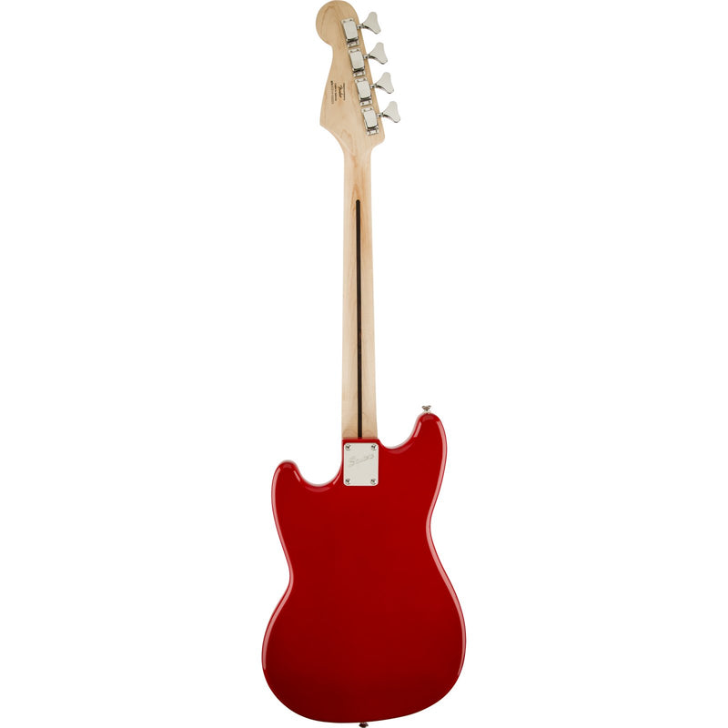 Squier Bronco Bass - Maple Fingerboard, White Pickguard, Torino Red