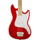 Squier Bronco Bass - Maple Fingerboard, White Pickguard, Torino Red
