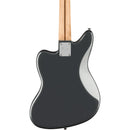 Squier Affinity Series Jaguar Bass H - Laurel Fingerboard, Black Pickguard, Charcoal Frost Metallic