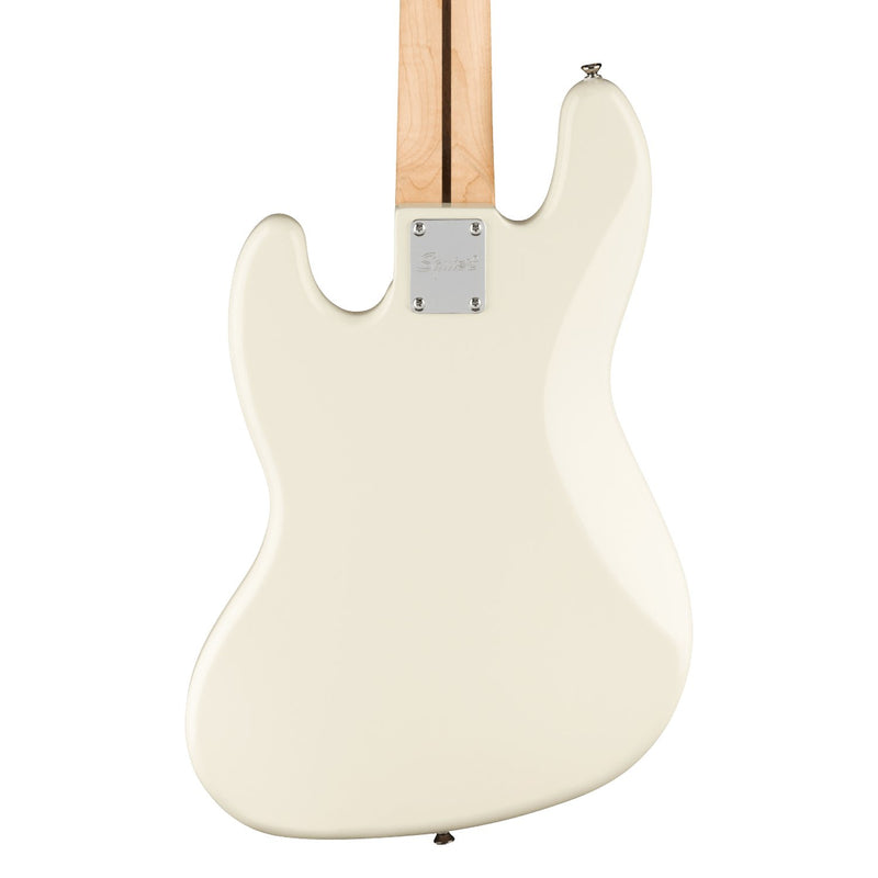 Squier Affinity Series Jazz Bass V - Maple Fingerboard, White Pickguard, Olympic White