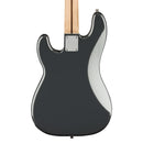 Squier Affinity Series Precision Bass PJ - Laurel Fingerboard, Black Pickguard, Charcoal Frost Metallic