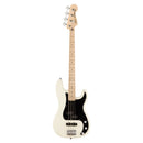 Squier Affinity Series Precision Bass PJ - Maple Fingerboard, Black Pickguard, Olympic White