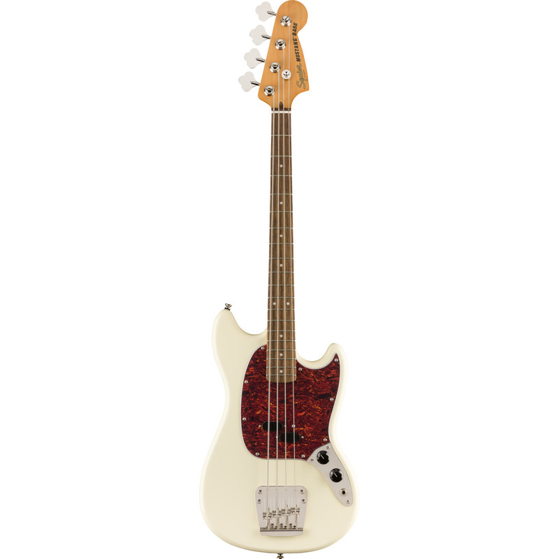 Squier Classic Vibe '60s Mustang Bass - Laurel Fingerboard, Olympic White