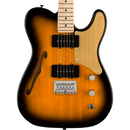 Squier Paranormal Cabronita Telecaster Thinline - Maple Fingerboard, Gold Anodized Pickguard, 2-Color Sunburst