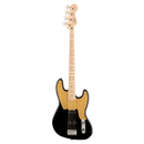 Squier Paranormal Jazz Bass '54 - Maple Fingerboard, Gold Anodized Pickguard, Black