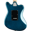 Squier Paranormal Super-Sonic - Laurel Fingerboard, Pearloid Pickguard, Blue Sparkle