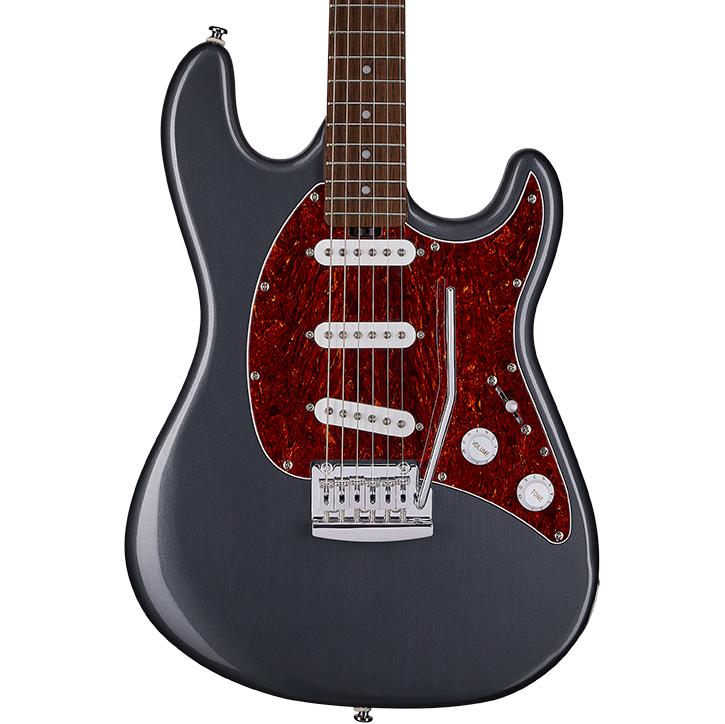 Sterling by Music Man Cutlass SSS - Charcoal Frost
