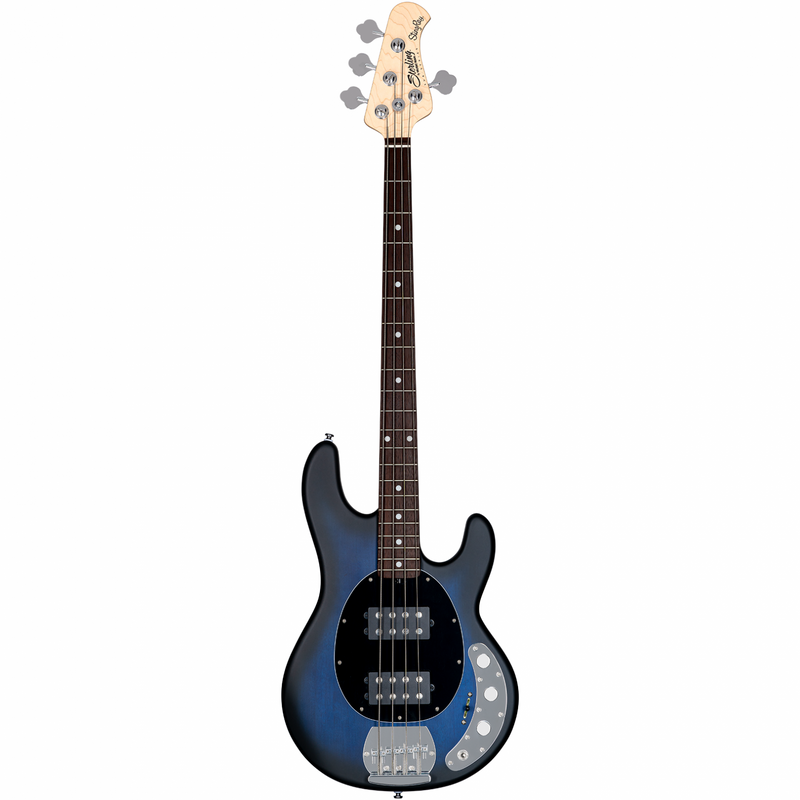 Sterling by Music Man StingRay HH in Pacifc Blue Burst Satin