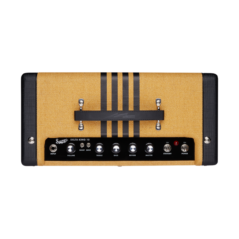 Supro Delta King 10 | 5 Watt 1x10 w/ Reverb - Tweed & Black