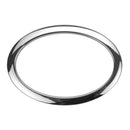 Bass Drum O's- Chrome Oval 6"