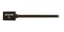 Shure WL93 Omnidirectional Condenser Miniature Lavalier Microphone - Black