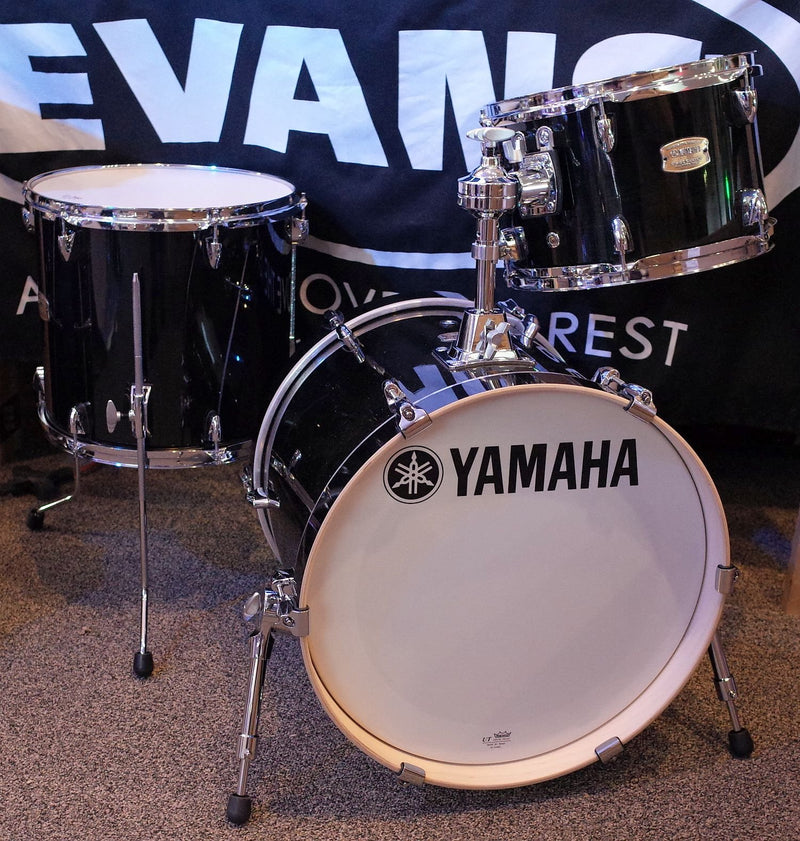 Yamaha Stage Custom Birch 3pc. Drum Kit - Raven Black